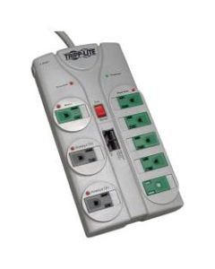 Tripp Lite TLP808NETG 8-Outlet Surge Protector, 8 ft.