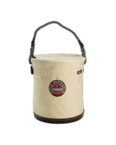 Ergodyne Arsenal 5733T Plastic-Bottom Bucket With Top, 15in x 12-1/2in, White