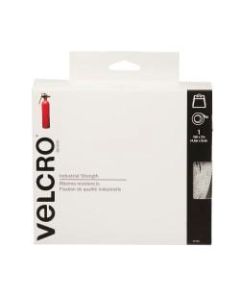 VELCRO Brand Industrial Strength Velcro Self Stick Tape, 2in x 15ft, White
