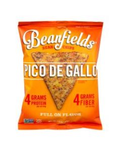Beanfields Pico De Gallo Bean And Rice Chips, 1.5 Oz, Pack Of 24 Bags