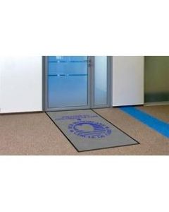 Indoor Logo Nylon Floor Mat, Portrait, 3in x 5in