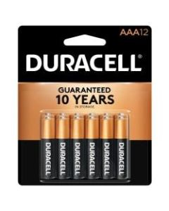 Duracell Coppertop AAA Alkaline Batteries, Pack Of 12