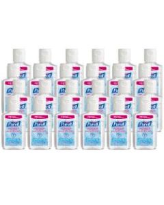 Purell Advanced Refreshing Gel Hand Sanitizer, 2 Fl Oz, Clean Scent, Pack Of 24 Bottles