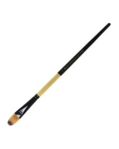 Dynasty Long-Handled Paint Brush 1526FIL, Size 10, Filbert Bristle, Nylon, Multicolor
