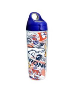 Tervis NFL All-Over Water Bottle With Lid, 24 Oz, Denver Broncos