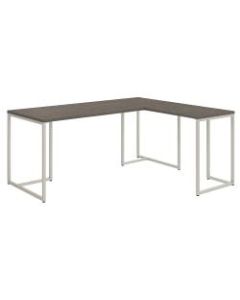 kathy ireland Office by Bush Business Furniture Method 72inW L Shaped Desk with 30inW Return, Cocoa, Standard Delivery