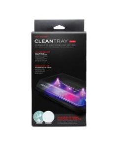 KeySmart CleanTray To-Go Portable UV Light Sterilization Case, Black