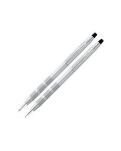 Cross Classic Century Pen And Pencil Set, Satin Chrome