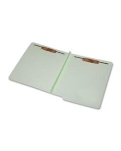 SKILCRAFT 2-Part Design Classification Folders, Letter Size, 30% Recycled, Light Green, Box Of 25 (AbilityOne 7530-01-590-7105)