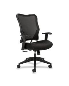 HON VL702 Ergonomic Mesh High-Back Task Chair, Black