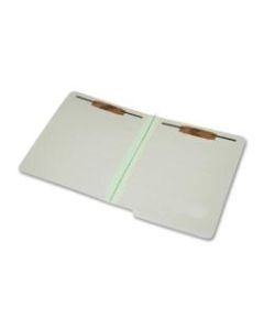 SKILCRAFT 2-Part Design Classification Folders, Letter Size, 30% Recycled, Light Green, Box Of 25 (AbilityOne 7530-01-590-7108)