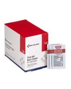 Acme United Single-Use Burn Ointment Packets, 3.2 Oz, Box Of 60
