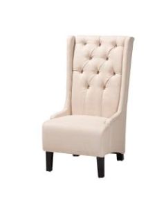 Baxton Studio 9520 Accent Chair, Beige
