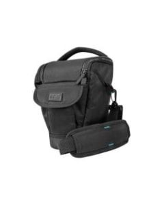 USA Gear DSLR Zoom - Shoulder bag for camera with zoom lens - ripstop nylon, ethylene vinyl acetate (EVA)