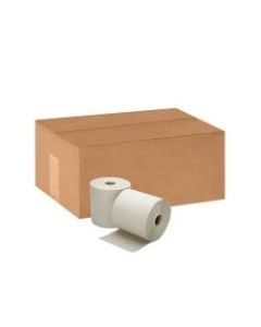 SKILCRAFT All-Purpose Embossed 1-Ply Hardwound Paper Towels, 100% Recycled, Natural, 800ft Per Roll
