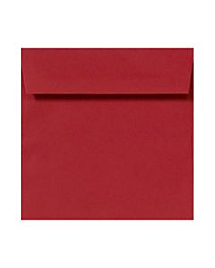 LUX Square Envelopes, 6 1/2in x 6 1/2in, Peel & Press Closure, Ruby Red, Pack Of 250