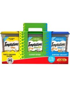 Temptations Cat Treats Variety Pack, 1 Lb, Pack Of 3 Bags