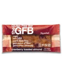The Gluten-Free Bar, Cranberry Toasted Almond, 2.05 Oz, Pack Of 12