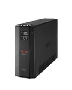 APC Back-UPS Pro BX Compact Tower Uninterruptible Power Supply, 10 Outlets, 1,500VA/900 Watts, BX1500M