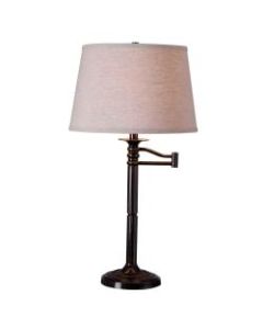 Kenroy Home Table/Floor Lamp, Riverside 1-Light Table Lamp, Copper