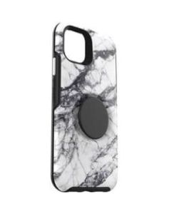 OtterBox iPhone 11 Otter + Pop Symmetry Series Case - For Apple iPhone 11 Smartphone - White Marble - Synthetic Rubber, Polycarbonate