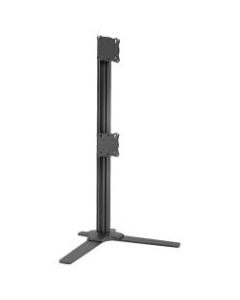Chief KONTOUR K3 Free Standing 1x2 Array - Up to 30in Screen Support - 30 lb Load Capacity22.7in Width - Desktop - Black