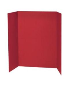 Pacon Presentation Boards, 48in x 36in, Red, Pack Of 6 Boards