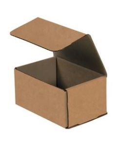 Office Depot Brand Corrugated Mailers, 7 1/8in x 5in x 3in, Kraft, Pack Of 50