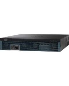 Cisco 2921 Integrated Services Router - Refurbished - 3 Ports - Management Port - 12 - Gigabit Ethernet - 2U - Rack-mountable - 90 Day