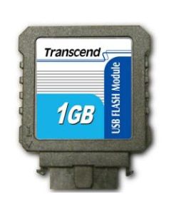 Transcend 1GB USB 2.0 Flash Module (Vertical) - 1 GB - USB