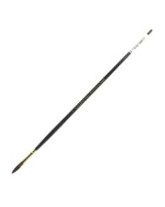 Winsor & Newton Galeria Long-Handle Paint Brush, Size 2, Filbert Bristle, Polyester, Burgundy