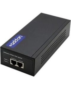 AddOn 25W POE Power Injector (IEEE802.3at 48v 25W max, 10/100Base-T) - 100% compatible and guaranteed to work