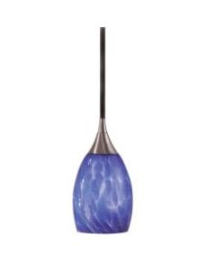 Kenroy Home Table/Floor Lamp, Medici Mini Pendant, Blue