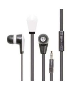Califone E2 Multimedia Ear Bud With 3.5mm Plug - Stereo - Black - Mini-phone (3.5mm) - Wired - Earbud - Binaural - In-ear - 3.90 ft Cable