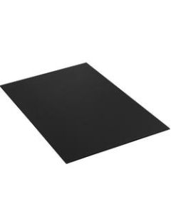 Office Depot Brand Plastic Corrugated Sheets, 40in x 48in, Black, Pack Of 10