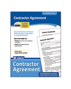 Adams Contractor Agreement