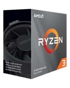 AMD Ryzen 3 (3rd Gen) 3100 Quad-core (4 Core) 3.60 GHz Processor - Retail Pack - 16 MB L3 Cache - 2 MB L2 Cache - 3.90 GHz Overclocking Speed - 7 nm - Socket AM4 - 65 W - 8 Threads
