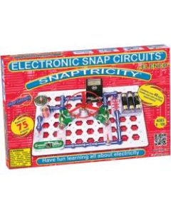 Elenco Electronics Snap Circuits Snaptricity Set, Multicolor