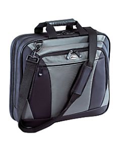 Targus CityLite Notebook Computer Case, 15in, Black/Silver