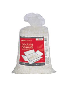 Office Depot Brand Loose-Fill Packing Peanuts, 1.5 Cu Ft