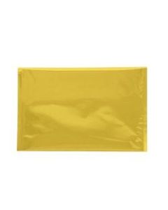Office Depot Brand Metallic Glamour Mailers, 12-3/4in x 9-1/2in, Gold, Case Of 250 Mailers