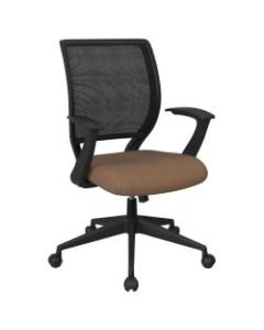 Office Star Work Smart Mesh Task Chair, Taupe/Black