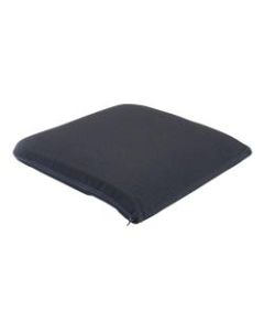 Master Memory-Foam Seat Cushion, 17inH x 17 1/2inW x 2 3/4inD, Black