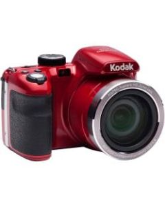 Kodak PIXPRO AZ421 16.2 Megapixel Compact Camera - Red - 1/2.3in CCD Sensor - 3inLCD - 42x Optical Zoom - 4x Digital Zoom - Optical (IS) - 4608 x 3456 Image - 1280 x 720 Video - HD Movie Mode