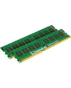 Kingston ValueRAM 16GB DDR3 SDRAM Memory Modules - For Desktop PC - 16 GB (2 x 8 GB) - DDR3-1600/PC3-12800 DDR3 SDRAM - CL11 - 1.50 V - Non-ECC - Unbuffered - 240-pin - DIMM