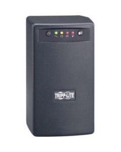 Tripp Lite UPS Smart 550VA 300W Battery Back Up Tower AVR 120V USB RJ11 TAA GSA - 550VA/300W - 4 Minute Full Load - 3 x NEMA 5-15R - Battery Backup System, 3 x NEMA 5-15R - Surge-protected