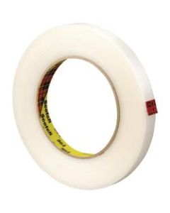 3M 864 Reinforced Strapping Tape, 1/2in x 60 Yd., Box Of 72