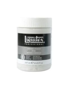 Liquitex Acrylic Texture Gel Mediums, 8 Oz, Ceramic Stucco, Pack Of 2