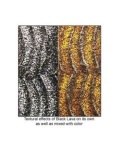 Liquitex Acrylic Texture Gel Mediums, 8 Oz, Black Lava, Pack Of 2