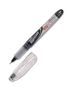 SKILCRAFT Liquid Impressions Markers, Extra Fine Point, Black, Pack Of 12 (AbilityOne 7520-01-519-4373)